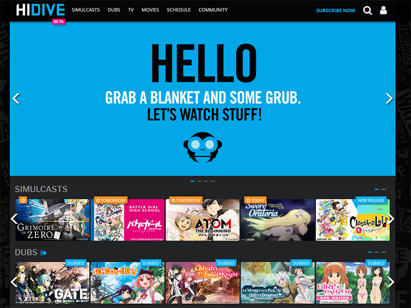 HIDIVE: nieuwe gratis anime streamingdienst