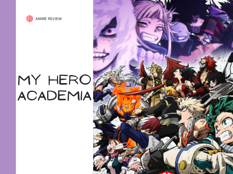 My Hero Academia: meeslepende helden anime