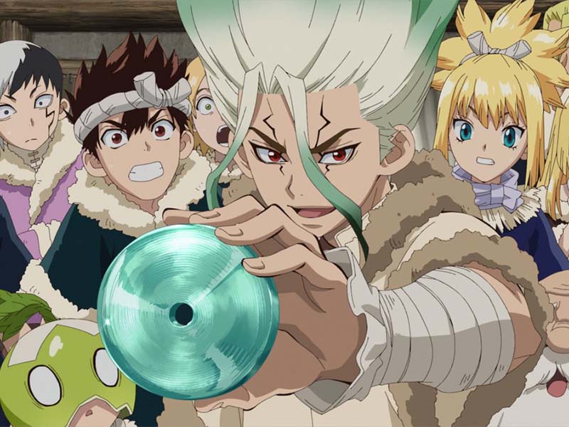 Dr Stone shounen anime over wetenschap