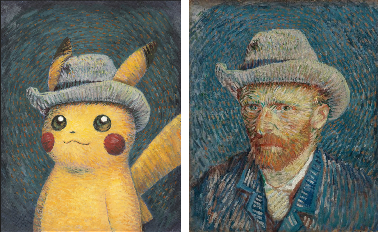 Superleuke samenwerking Pokémon en het Van Gogh Museum